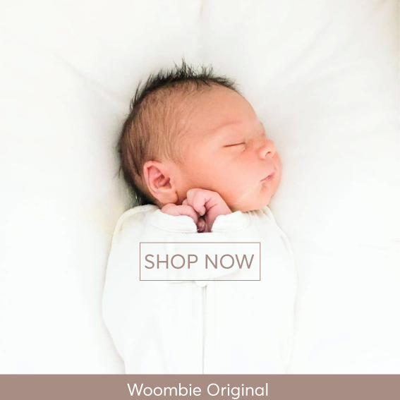 5 calmante manta para bebé rosa princesa de algodón para bebé 5,8 kg Woombie Manta para bebé original