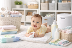 Daily Habits That Simplify Baby Cleanup