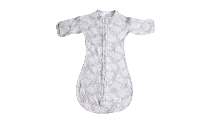 Soothie Sack Baby Sleeping Sack with 2 built in Pacifiers Sleepy Sheep
