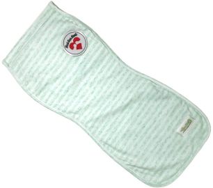 The Swaddle Sock™ - Mint/White Stripe Woombie Main Image