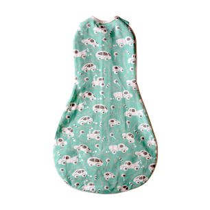 Grow With Me Swaddle - Buzzy Cars