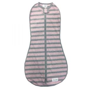 Original Woombie - Pink & Gray Stripe