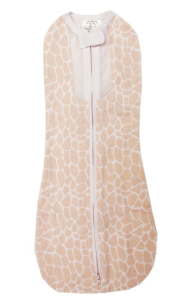 Woombie Air ® Lightweight & Breathable Swaddle Pink Giraffe