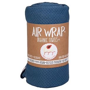Single Smoky Blue - AirWrap Blankets, Washcloths & Hair Towels
