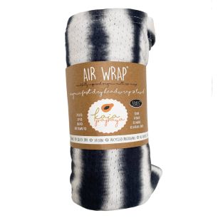 Black White Hair/Bath Towel - Airwrap Hair Towels