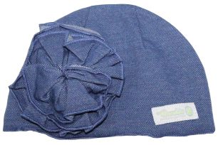 Cotton Flower Hats, Denim Flower Hat