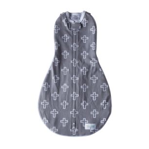 Grow With Me Swaddle - Crosses Main
