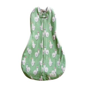 Grow With Me Swaddle - Gym Leggies Llama Main