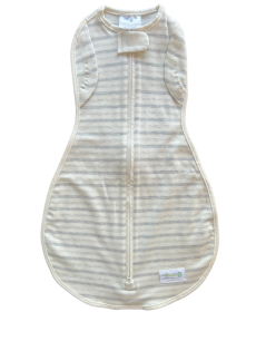 Convertible Arms Swaddle, Twilight Stripes