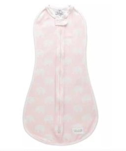 Original Lightweight Swaddle Baby Pink Elephant NB