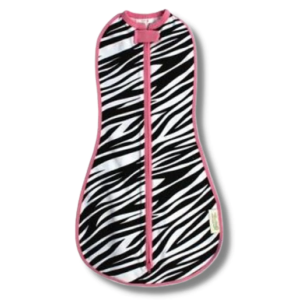 Original Woombie Swaddle,  Original Zebra Princess- Woombie