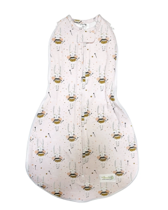 Grow With Me Swaddle - Fairy Bunnies