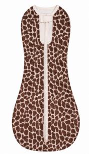 Giraffe Print Baby Onesie | Giraffe Swaddle | Woombie