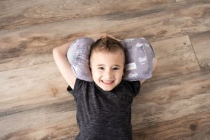 Tractors - Lolli Lounger Pillow with Protective Removable cover - Woombie