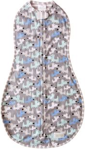 Original Woombie Swaddle,  Doggie Stripes Print- Woombie