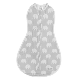Original Lightweight and Breathable Swaddle Stardust Gray Elephant