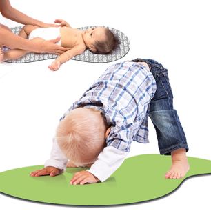 Baby Yoga Mat | Yoga Tot™ | Toddler Yoga Mat | Woombie
