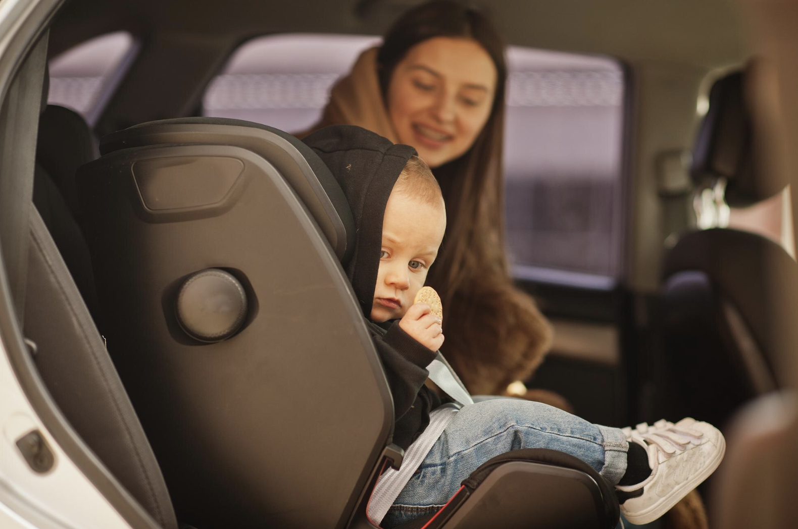 When a Child Can Safely Move from the Back to the Front of a Vehicle