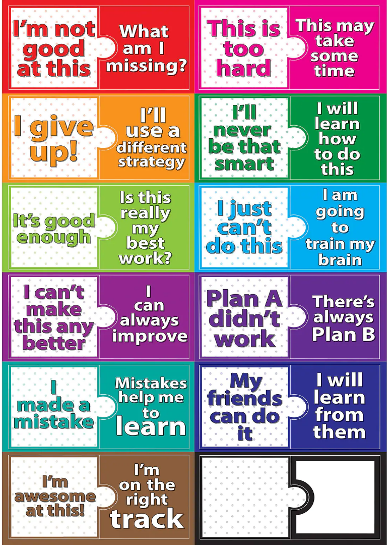 mindset activity for kids